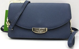NWT Auth. KATE SPADE New York Mulberry Street VALLI Wallet on String DiverBlue - Picture 1 of 9