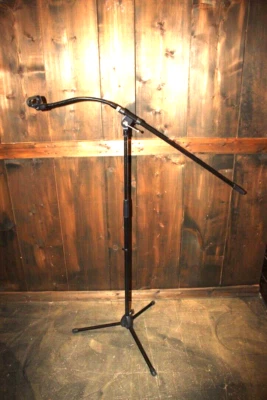 Proline MS220BK Boom Mic Stand with Flexible Goose Neck  #R0645 - Image 1 of 4