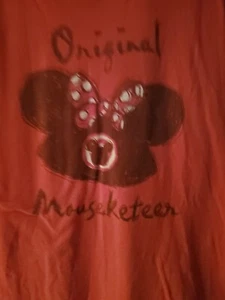 Disney Store Womens Shirt Sz XL 1928 Original Mouseketeer Minnie Mouse Tee - Picture 1 of 4