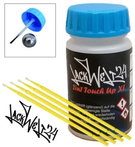 2in1 XL Lackstift Citroen (AC200R) NOIR ONYX, glänzend, 50ml - Bild 1 von 1