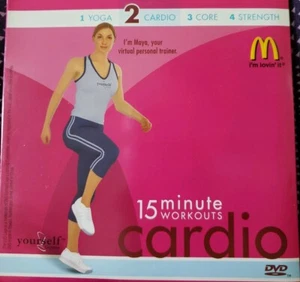 McDonald"s 15 Minute Workouts DVD By Yourself Fitness - CARDIO - SEALED - Picture 1 of 1