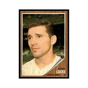 Bobby Locke 1962 Topps #359 Chicago Cubs Baseball Card VG - Picture 1 of 3