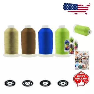 Versatile 6000 Yards of Heavy Duty Sewing Thread - Ideal for Upholstery & Crafts - Picture 1 of 9