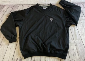 Vintage 90s Reebok Golf Milwaukee Bucks Pullover Mens Large NBA Jacket Black - Picture 1 of 16