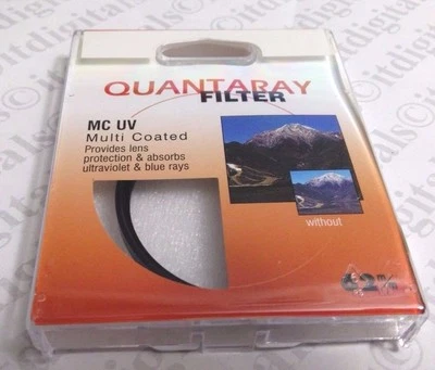 62mm Quantaray Multi-Coated UV Protection Glass Lens Filter Safety Japan 62 mm - Image 1 of 3