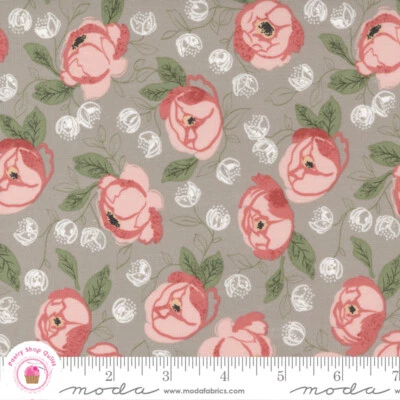 Tela Edredón Moda COUNTRY ROSE 5170 16 Marrón Taupe Floral LELLA BOUTIQUE Foto 1 de 4