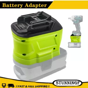 Converter Battery Adapter for Ryobi 18V Li-ion Battery to for Makita 18V Tool - Picture 1 of 8