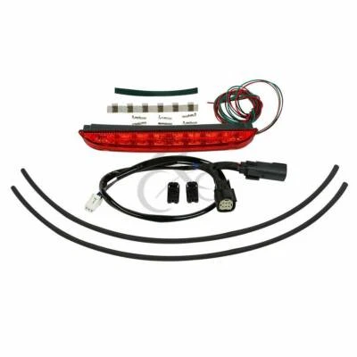 Bagageiro Air Wing traseira luz LED compatível com Harley Touring Road King 2014-2024 - Imagem 1 de 4