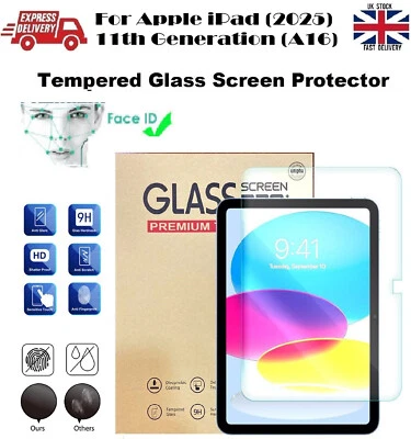 Apple iPad 11" A16 11th Generation Ultra Responsive Thin Screen Saver Film 2025