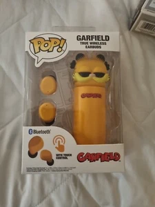 Garfield True Wireless Auricolari Cuffie Funko Pop Nuovi Sigillati Bluetooth - Foto 1 di 4
