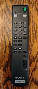 Original-Zubehör-Hersteller Original Sony RM-US106 AV-System Fernbedienung vollständig getestet - Bild 1 von 5