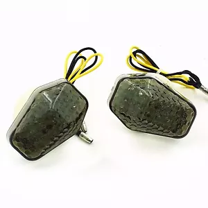Smoke Flush LED Turn Signal For Suzuki SV 650 1000 Bandit 600 1200 1250 Sport DL - Picture 1 of 5