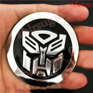 1 Pcs Auto 3D Abzeichen Metal Decal Emblem Aufkleber Schwarz Für Transformers - Bild 1 von 3