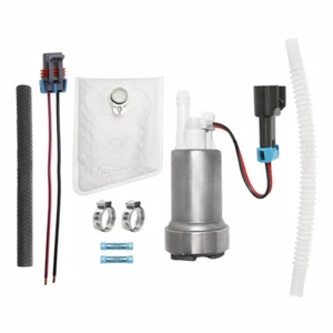 GENUINE WALBRO/TI F90000267 450LPH High Performance E85 Fuel Pump +Flex Hose+Kit - Picture 1 of 15