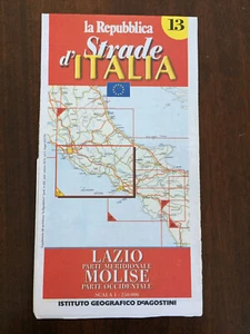 Strade d'Italia La Repubblica Nr. 13 Lazio Molise 1: 250000 1999 - Bild 1 von 1