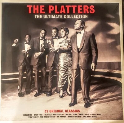 THE PLATTERS - THE ULTIMATE COLLECTION - 2 LP SET " NEW, SEALED " 32 CLASSICS - Image 1 of 2