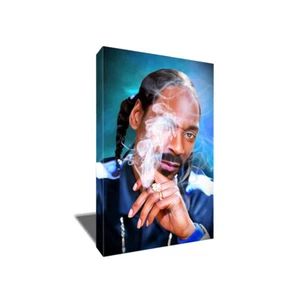 Rap Smoke Icon SNOOP DOGG Poster Painting Photo Artwork on CANVAS Wall Art - Picture 1 of 4