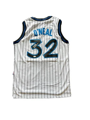 Shaquille O’Neal Signed Orlando Magic (93/94 Home White) Jersey JSA - Image 1 of 4