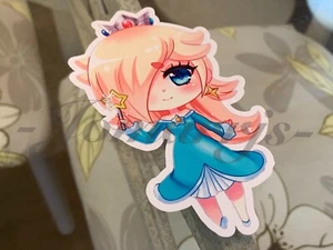 Super Mario - Anime - Rosalina Chibi Sticker Decal Vinyl #1 nintendo galaxy - Picture 1 of 7