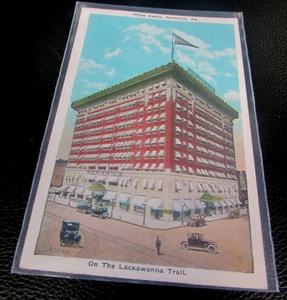 VINTAGE - HOTEL CASEY ON LACKAWANNA TRAIL - SCRANTON PA - POSTKARTE - UNBENUTZT - Bild 1 von 2