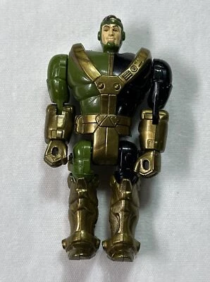 Figura De Colección GI Joe GENERAL HAWK Armor-Tech Commander Armor-Bot Driver 1992 Foto 1 de 4