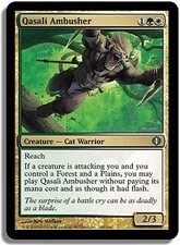 Qasali Ambusher Shards of Alara PLD White Green Uncommon MAGIC CARD ABUGames