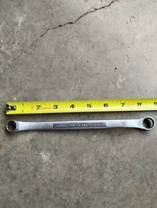 Craftsman =V= 1/2'' x 9/16'' 12 Point SAE Offset Double Box End Wrench USA - Picture 1 of 6