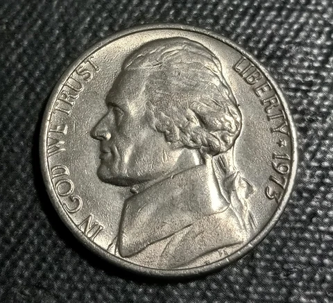 1973 P Jefferson Nickel Very Nice Details Cover