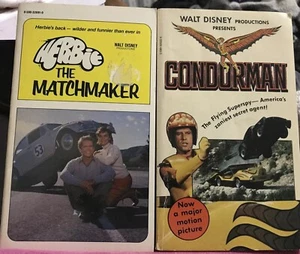 LOT of 3 VTG Disney Oh Heavenly Dog Condorman (81) & Herbie The Matchmaker (82) - Picture 1 of 14