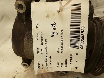 Used A/C Compressor fits: 2015 Chevrolet Spark gasoline model Grade A - Изображение 1 из 4
