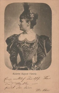 AK | 1901 | Prinzessin Augusta Victoria | Deutsche Kaiserin und Königin Preußen - Bild 1 von 3