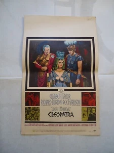CLEOPATRA/ELIZABETH TAYLOR Fr1/affiche U.S. - Imagen 1 de 1