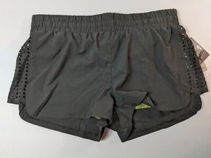 Soho Sport Damen Gr. L Large schwarz ausgeschnitten Sportshorts Kompression gefüttert - Bild 1 von 12