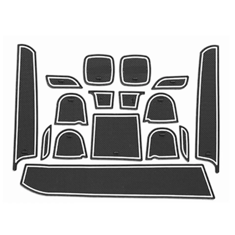 Almohadilla antideslizante para puerta SUZUKI Swift 1.2 SPORT interior puerta portavasos alfombrilla Foto 1 de 1