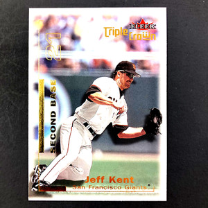 Jeff Kent 2001 Fleer Triple Crown Card #6 MLB San Francisco Giants