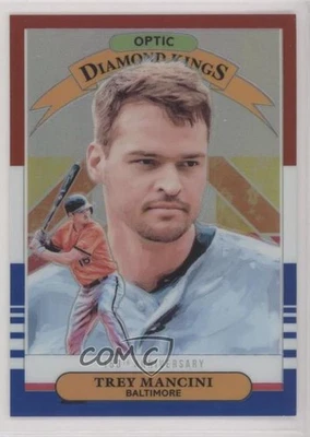 2019 Donruss Optic Red White & Blue 150th Anniversary Prizm /150 Trey Mancini #5 - Image 1 of 2