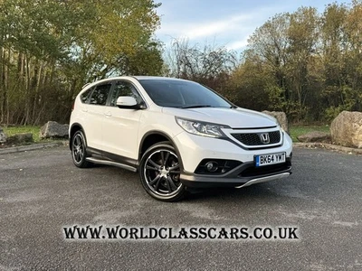 64 2014 Honda CR-V 2.2 i-DTEC Black Edition SUV 5dr Diesel Auto 4WD 150ps MINT - Image 1 of 4