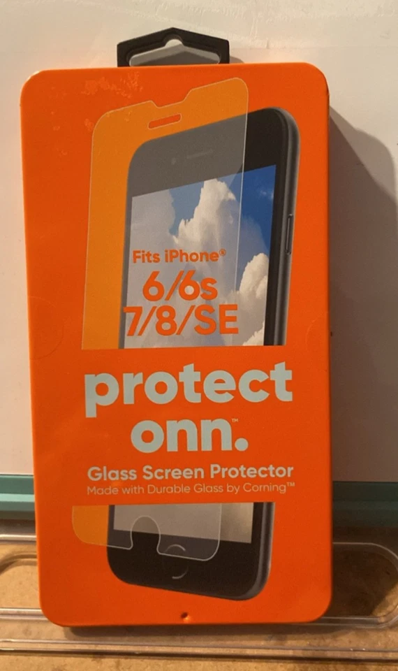 onn. iPhone 6/ 6s/ 7/ 8SE Corning Glass Screen Protector - Image 1 of 1