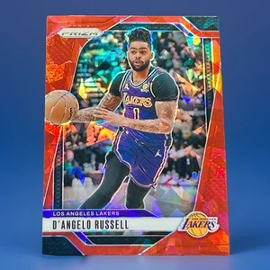 D’Angelo Russell Red Ice Prizm 2024-25 Panini Prizm #49 - Imagen 1 de 3