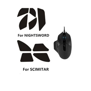 1 Sets Mouse Feet Glides Skates For Corsair NIGHTSWORD SCIMITAR - Picture 1 of 17