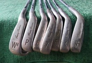 Set Of 7 Tommy Armour 845s Silver Scott Iron Set #,4,5,7,8,P,S,W4- Steel RH - Picture 1 of 11
