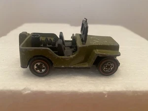 Vintage Hot Wheels Redline Army Jeep - Picture 1 of 5