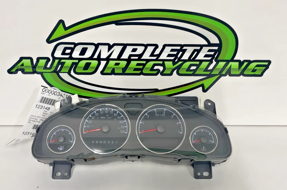 2005-07 Chevrolet Uplander Speedometer (cluster) Mph Opt Uh8 249000 - Изображение 1 из 4