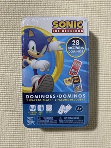 Neu Sega Sonic The Hedgehog Dominos - 28 Dominos 2 Spielmöglichkeiten - Bild 1 von 5