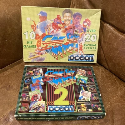Commodore 64/128 Games Compilation - GAME SET AND MATCH 1 & 2 - 20 Great Games - Image 1 of 4