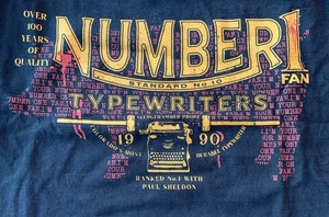 MISERY Stephen King Horror Movie T-Shirt NEW Gildan 2XL Zobie NUMBER 1 FAN - Picture 1 of 2