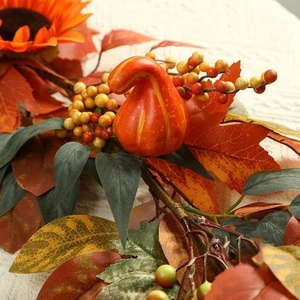 Festival Faux Garlands Thanksgiving Home Decors Durability Reusable Design - Picture 1 of 12
