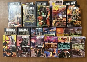 x22 James Axler Deathlands Outlanders Book Lot PB First Edit. Vintage Sci-Fi 90s - Picture 1 of 17