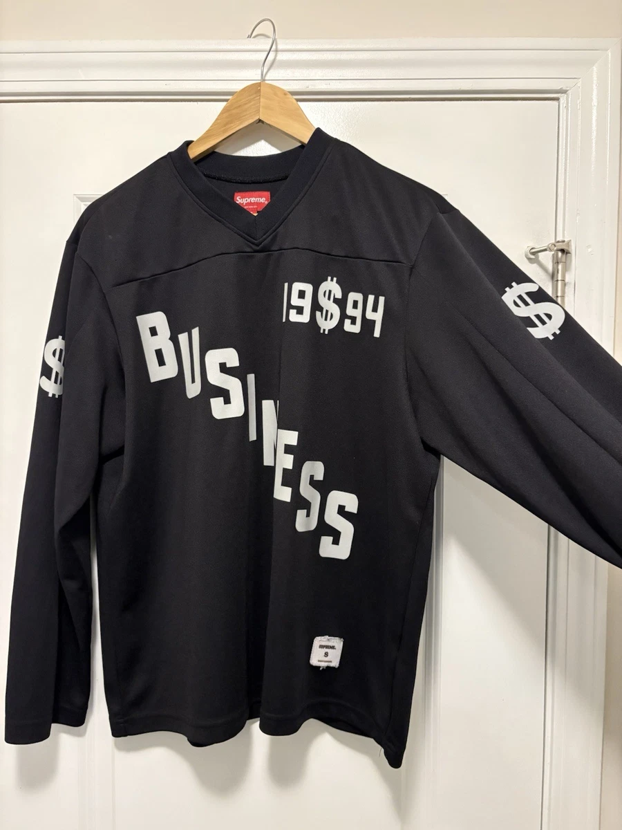 Preços baixos em Camisas Pretas Supreme Jersey Activewear para