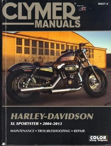 HARLEY DAVIDSON SPORTSTER XL883,XL1200,C,L,N,R,LOW,48 CLYMER MANUAL 2004-2013 - Picture 1 of 1